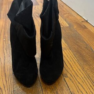 SCHUTZ Black Ankle Booties